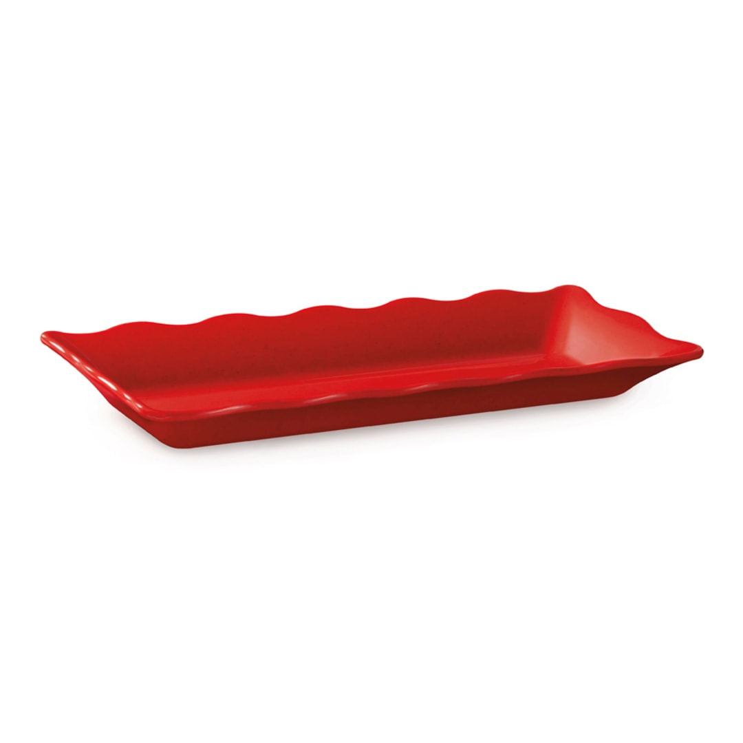 G.E.T. ML-87-RSP Red Sensation Melamine 1.8 Qt. Platter