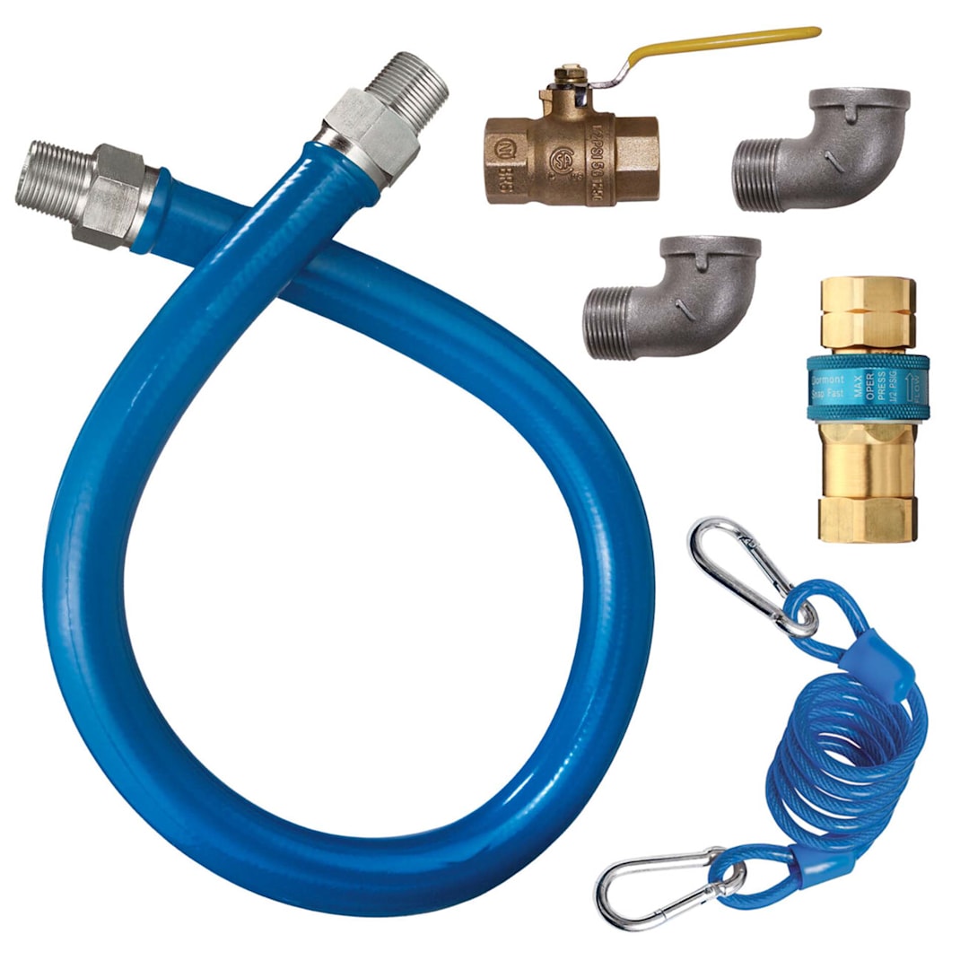 Blue Hose Gas Connector Kit