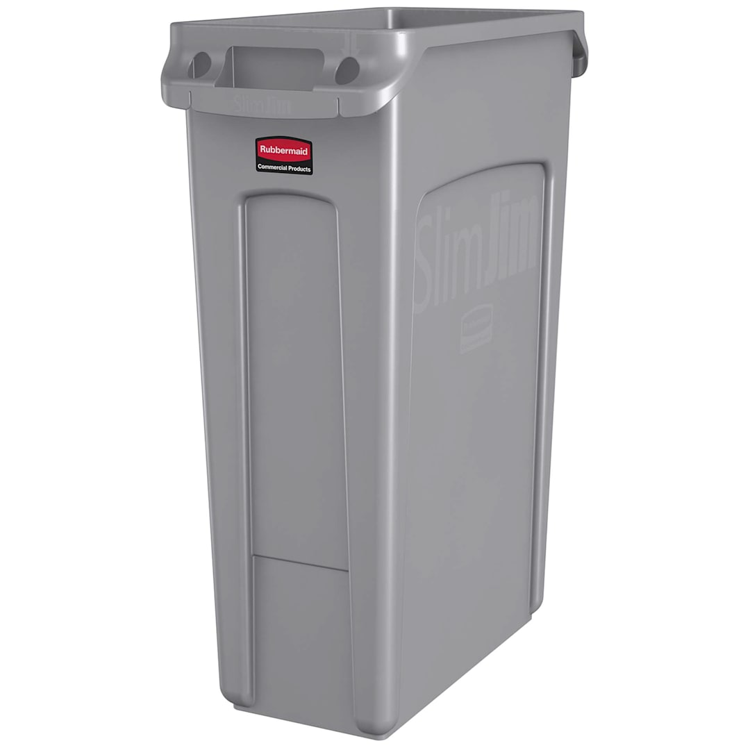 23 GAL SLIM JIM INDOOR TRASH CAN