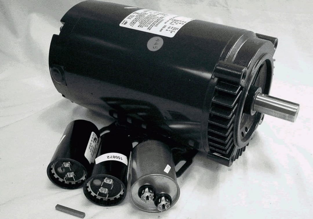 Motor and Cap Kit, 2 HP, 230V / 1 Phase