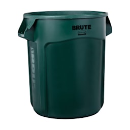Rubbermaid FG262000DGRN BRUTE Dark Green 20 Gallon Trash Container Main Image
