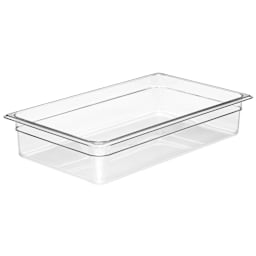 Cambro 14CW135 Camwear Clear Full Size x 4" D Food Pan Main Image