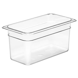 Cambro 36CW135 Camwear Clear 1/3 Size x 6" D Food Pan Main Image