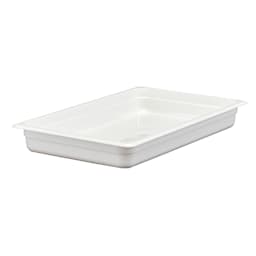Cambro 12CW148 Camwear White Full Size x 2.5" D Food Pan Main Image