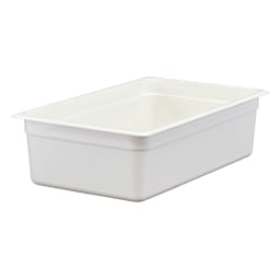 Cambro 16CW148 Camwear White Full Size x 6" D Food Pan Main Image