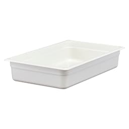 Cambro 14CW148 Camwear White Full Size x 4" D Food Pan Main Image