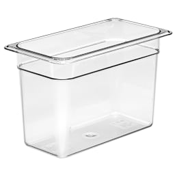 Cambro 38CW135 Camwear Clear 1/3 Size x 8" D Food Pan Main Image