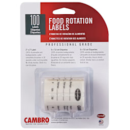 Cambro 23SL StoreSafe Food Rotation Labels - 100 / RL Main Image