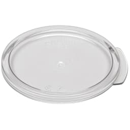 Cambro RFSCWC1135 Camwear Clear Lid for 1 Qt Round Containers Main Image