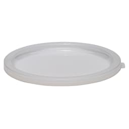 Cambro RFSC2148 White Poly Lid for 2 & 4 Qt Round Containers Main Image