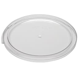 Cambro RFSCWC12135 Camwear Clear Lid for 12 / 18 / 22 Qt Containers Main Image