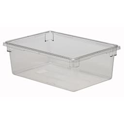 Cambro 18269CW135 Camwear Clear 18" x 26" x 9" Food Storage Box Main Image