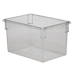 Cambro 182615CW135 Camwear Clear 18" x 26" x 15" Food Storage Box Main Image