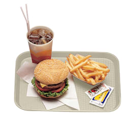 Cambro 1418FF106 Light Peach 14 x 18" Fast Food Tray - Dozen Main Image