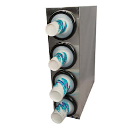 San Jamar® C2804 EZ-Fit® 4-Cup Beverage Dispenser Cabinet Main Image