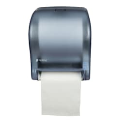 San Jamar T8000TBL Arctic Blue Tear-N-Dry Essence Roll Towel Dispenser Main Image