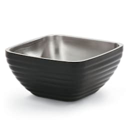 Vollrath 4763260 Black S/S Square Beehive Style 1.8 Quart Bowl Main Image