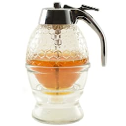 Norpro 780 Glass 8 Oz. Honey / Syrup Dispenser Main Image