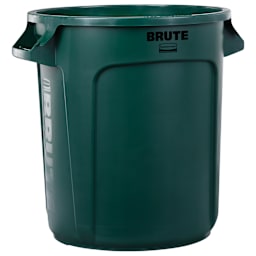 Rubbermaid FG261000DGRN BRUTE Green 10 Gallon Container Main Image