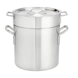 Browne Foodservice 5813216 Thermalloy Aluminum 16 Qt Double Boiler Pot Main Image
