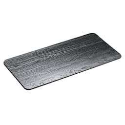 Cal-Mil 1522-1020-65 Black Slate 10" Serving / Display Stone Main Image