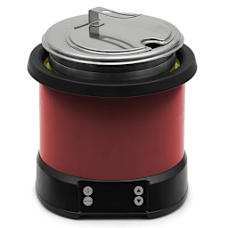 Vollrath® 7470140 Red Mirage 7 Quart Induction Rethermalizer Main Image