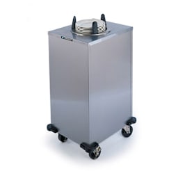 Lakeside® 6111 S/S Mobile 10-1/4" - 11" Heated Dish Dispenser Main Image