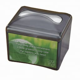 San Jamar® H4003TBK Venue® Tabletop Interfold Napkin Dispenser Main Image