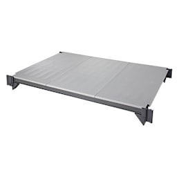 Cambro EMSK2460S1580 Camshelving Brushed Graphite Shelf Plate Kit Main Image