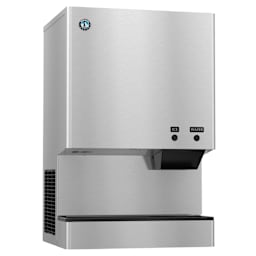 Hoshizaki DCM-300BAK S/S 321 Lb. Cubelet Style Ice Maker and Dispenser Main Image