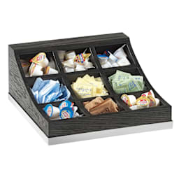 Cal-Mil 3801-87 Cinderwood 9-Section Condiment Display Main Image