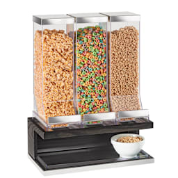 Cal-Mil 3823-87 Cinderwood 3-Bin Cereal Dispenser Main Image