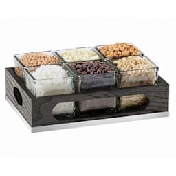 Cal-Mil 3805-87 Cinderwood 6-Jar Holder Main Image