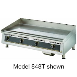 Star® 872TA Ultra-Max 72" Snap-Action Thermostat Gas Griddle Main Image