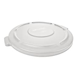 Rubbermaid FG260900WHT BRUTE White Lid for 2610 Container Main Image