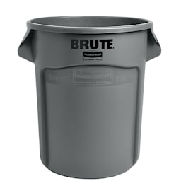 Rubbermaid FG262000GRAY BRUTE Gray 20 Gallon Container without Lid Main Image