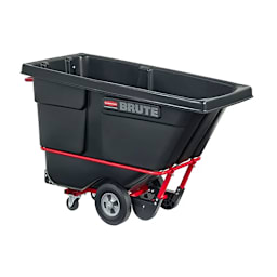 Rubbermaid FG130500BLA Rotomolded Standard Duty 850 lb Tilt Truck Main Image