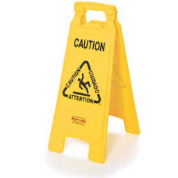 Rubbermaid FG611200 Yellow 26" Caution Sign Main Image