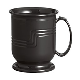 Cambro MDSM8110 Shoreline Black 8 Oz. Mug - 48 / CS Main Image