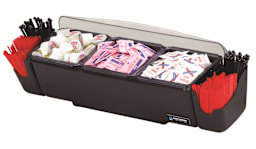 San Jamar® BD4003 The Dome® 6 Quart Garnish Center Main Image
