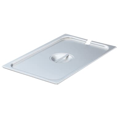 Vollrath® 75219 Stainless Steel Slotted Full Size Lid