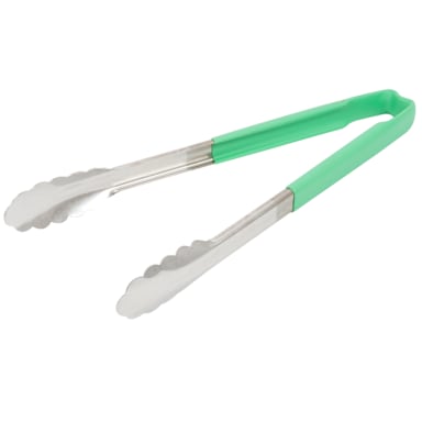 Vollrath 4781270 Kool-Touch® Green Handled 12" Utility Tong