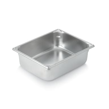 Vollrath 30242 Super Pan V® S/S Half Size x 4" D Food Pan
