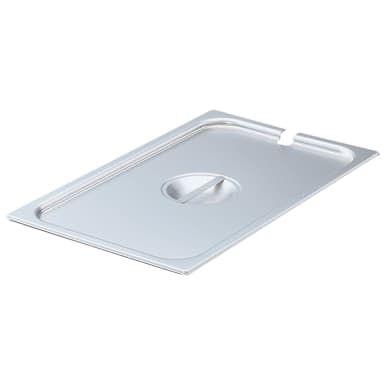 Vollrath® 75249 Stainless Steel Slotted 1/4 Size Lid