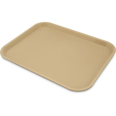 Carlisle CT141806 Beige Cafe Standard Tray - Dozen