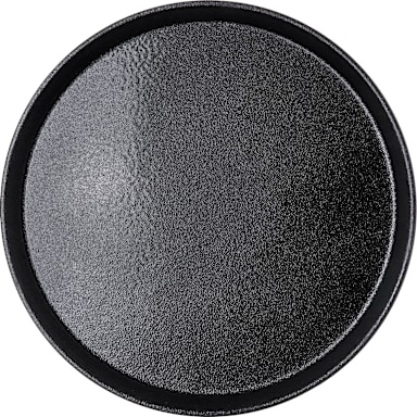 Carlisle 1400GR2004 Griptite2 Black 14" Round Tray