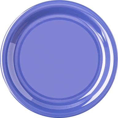 Carlisle 4300814 Durus 6-9/16" Ocean Blue Pie Plate - Dozen