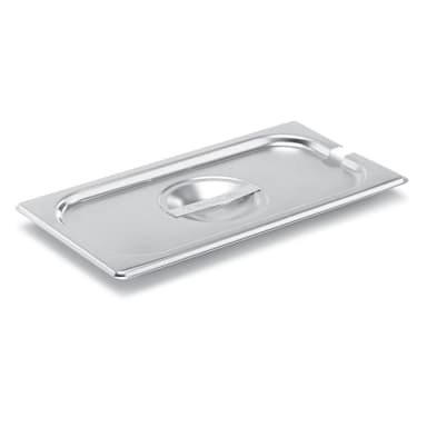 Vollrath® 75230 Super Pan V® S/S 1/3 Size Slotted Cover