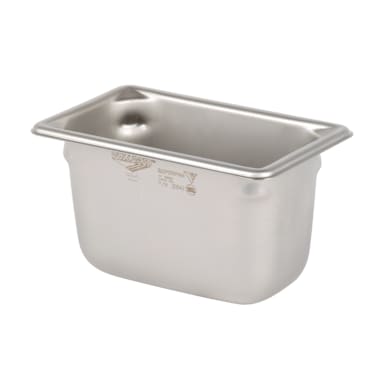 Vollrath 30942 Super Pan V® S/S 1/9 Size x 4" D Food Pan