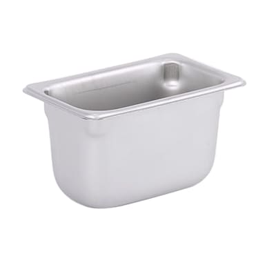 Vollrath® 20949 S/S 1/9 Size x 4" D Steam Table / Food Pan
